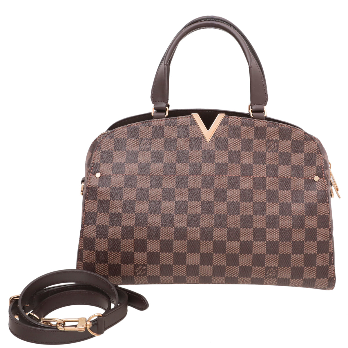 Louis Vuitton Ebene Kensington Bowling MM Bag-Louis Vuitton-THE CLOSET