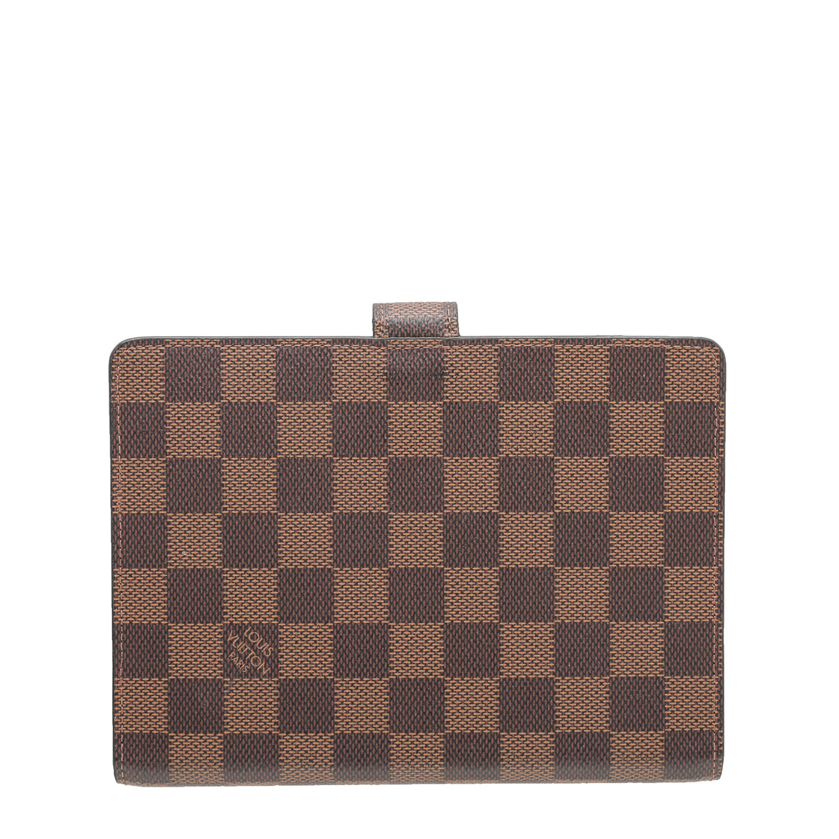 Louis Vuitton Ebene Medium Ring Agenda Cover-Louis Vuitton-THE CLOSET