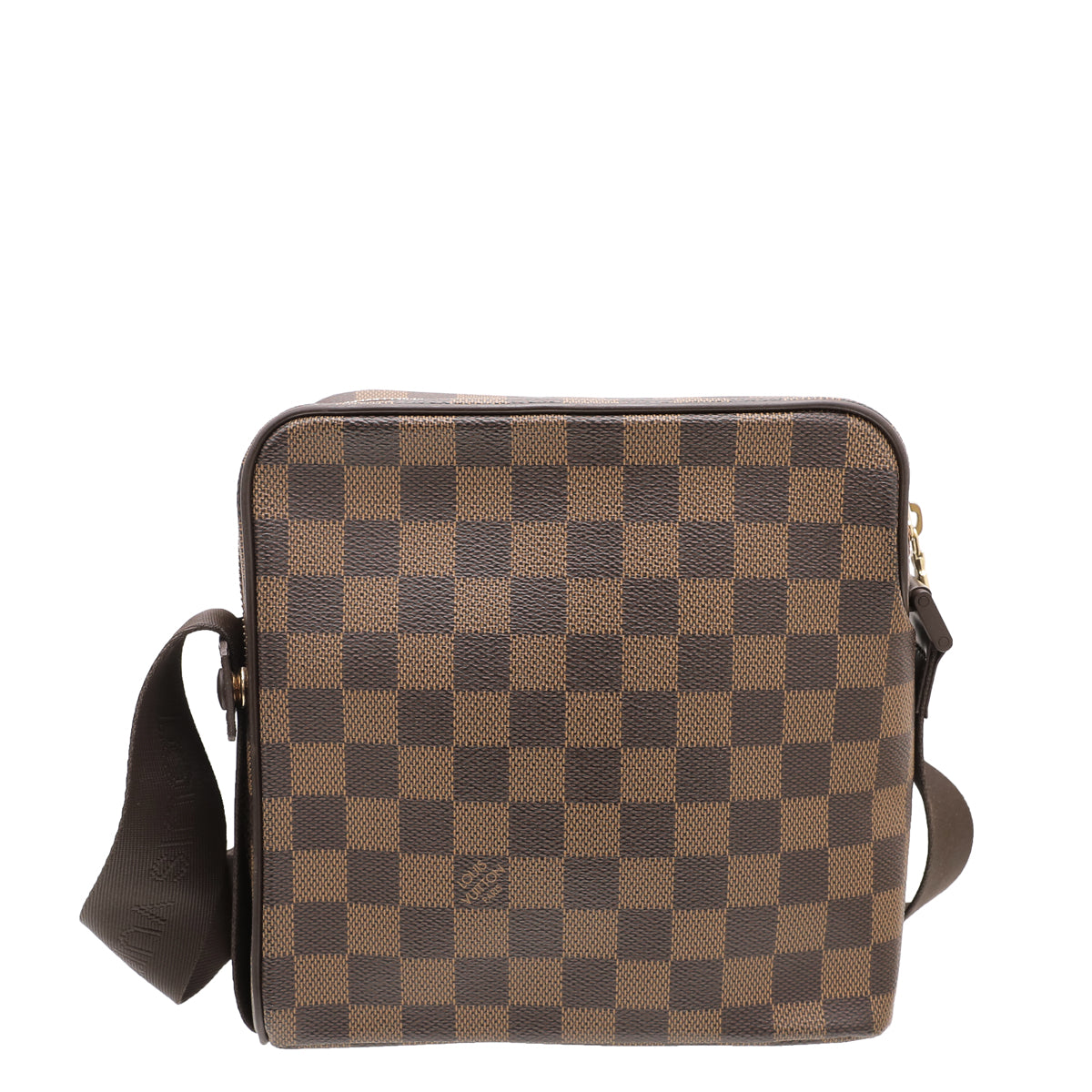 Louis Vuitton, Bags, Louis Vuitton Shoulder Bag Damier Olaf Pm N4442  Canvas Brown Mens Louis Vui