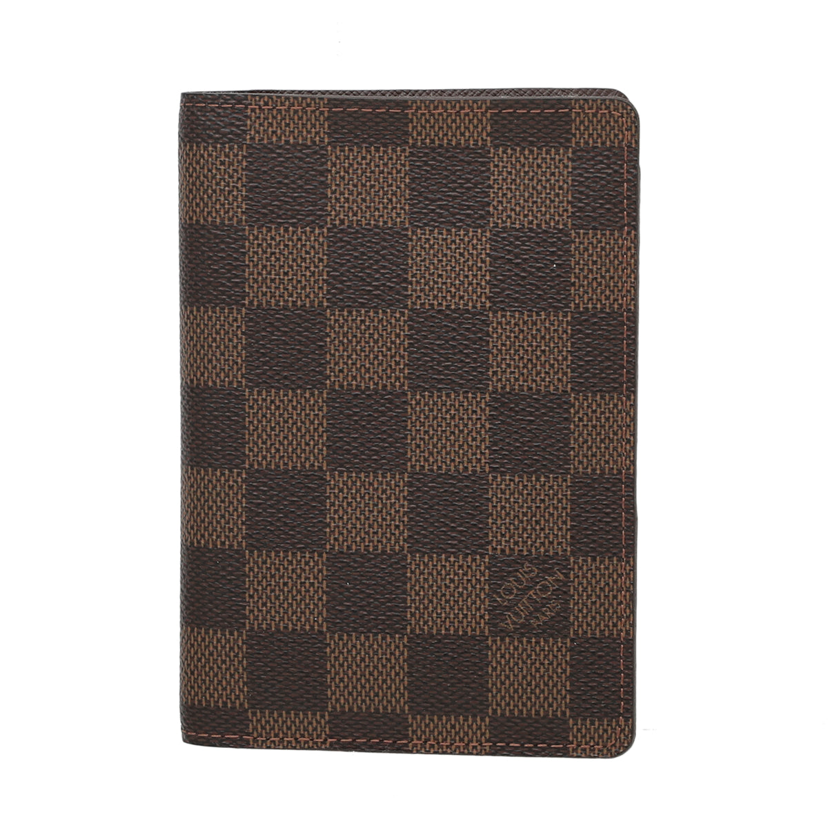Louis Vuitton Brown Ebene Passport Cover-Louis Vuitton-THE CLOSET