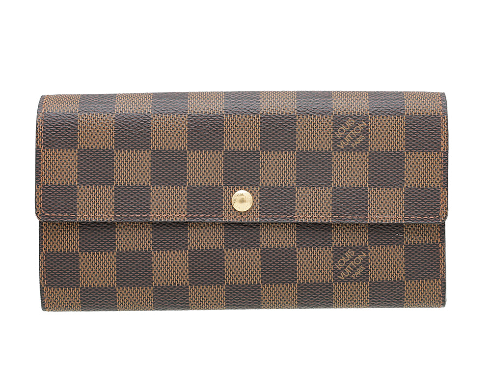Louis Vuitton Ebene Sarah Wallet-Louis Vuitton-THE CLOSET