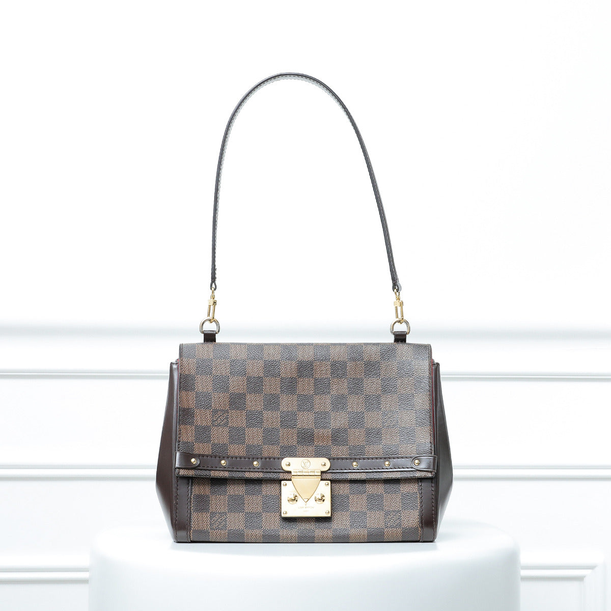 Louis Vuitton Deep Brown Shoulder Bag-Louis Vuitton-THE CLOSET