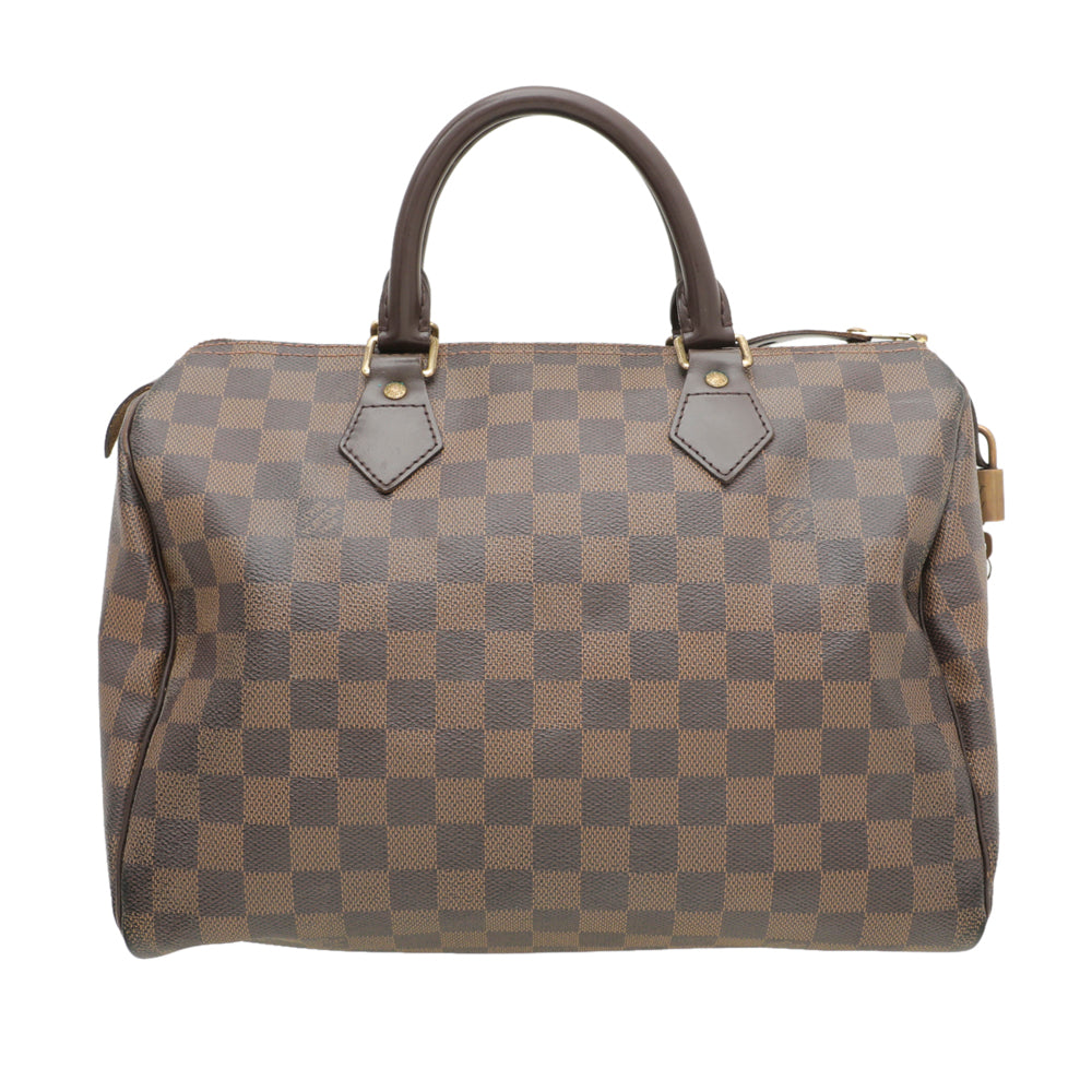 Louis Vuitton Ebene Speedy 30 Bag-Louis Vuitton-THE CLOSET