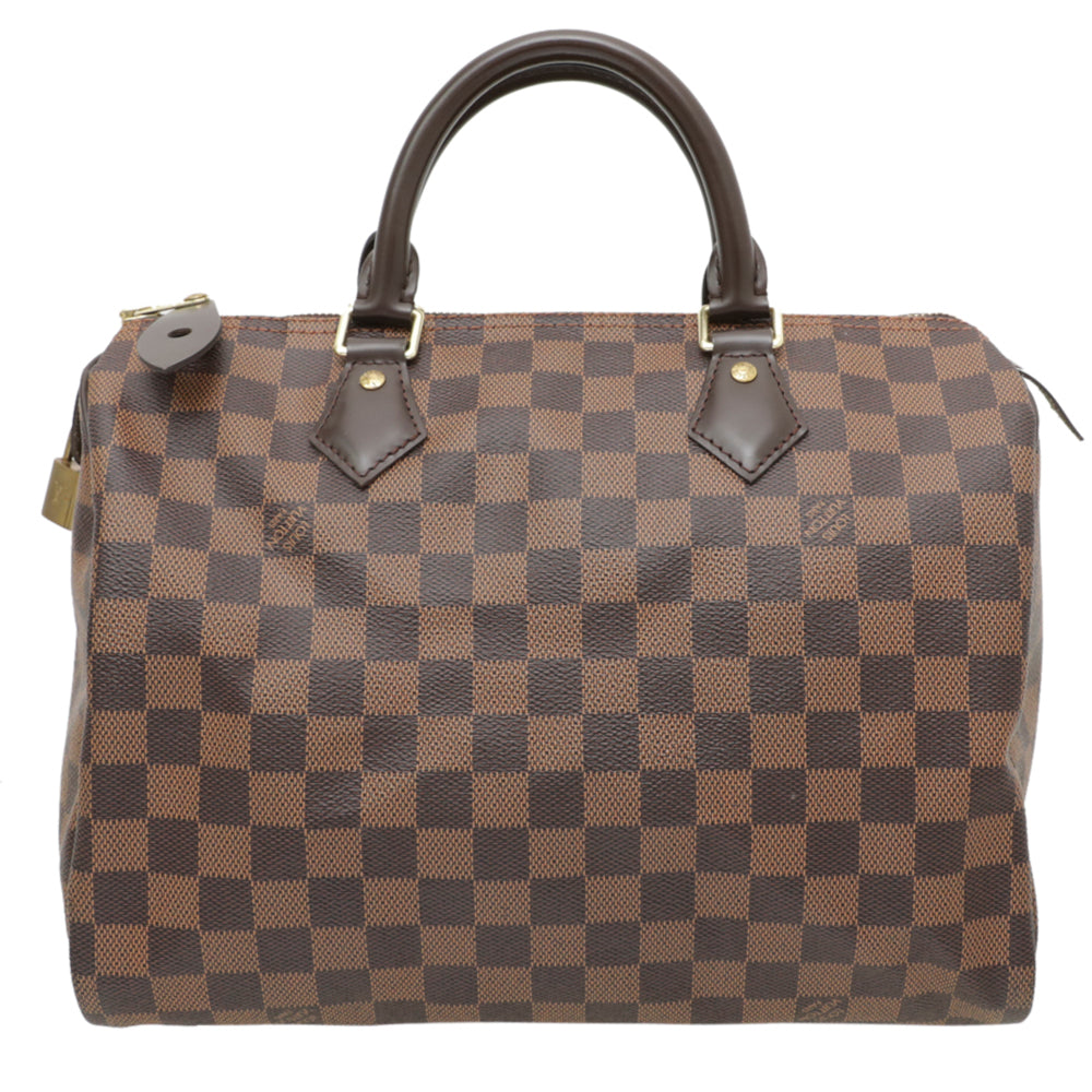 Louis Vuitton Ebene Speedy 30 Bag-Louis Vuitton-THE CLOSET