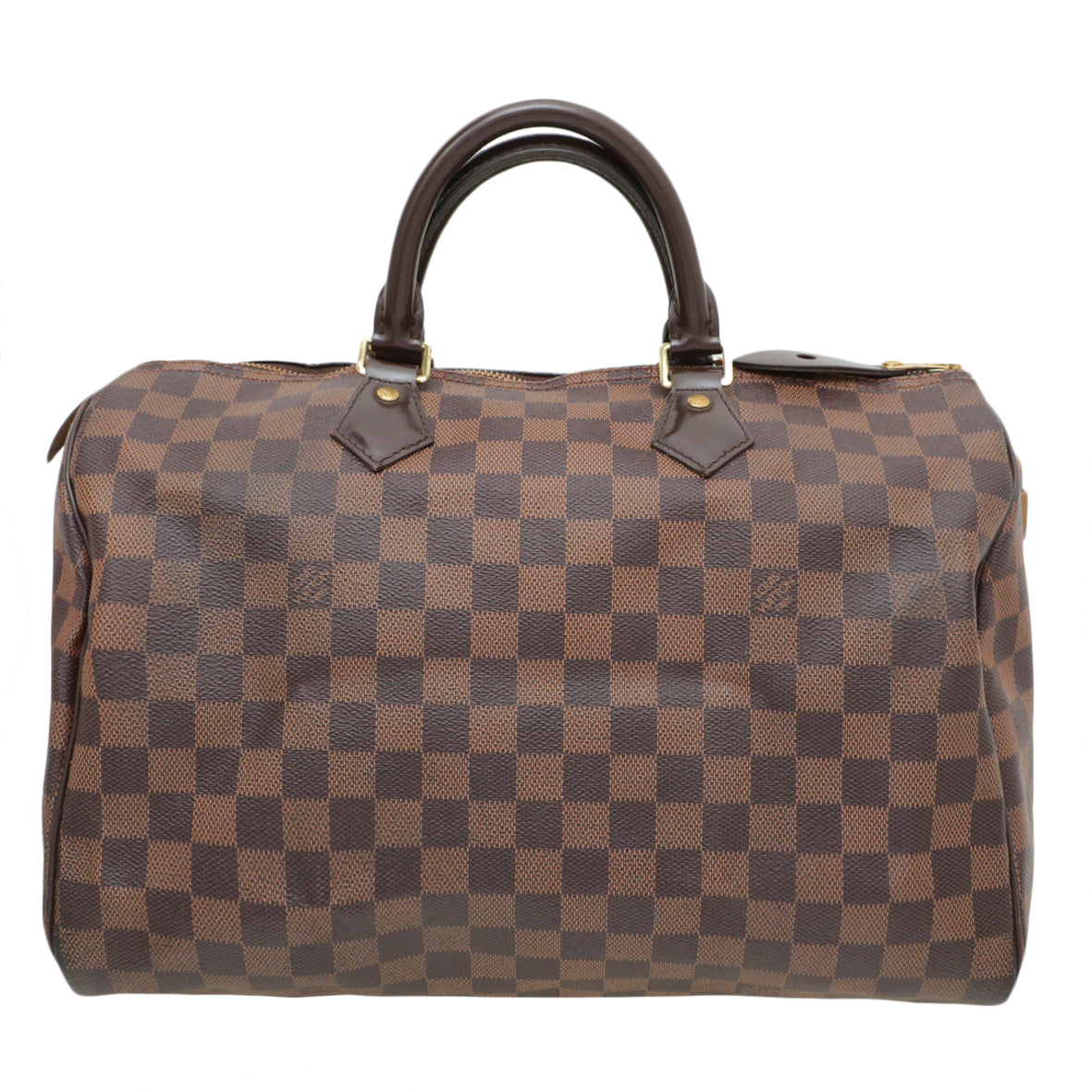 Louis Vuitton Ebene Speedy 35 Bag-Louis Vuitton-THE CLOSET