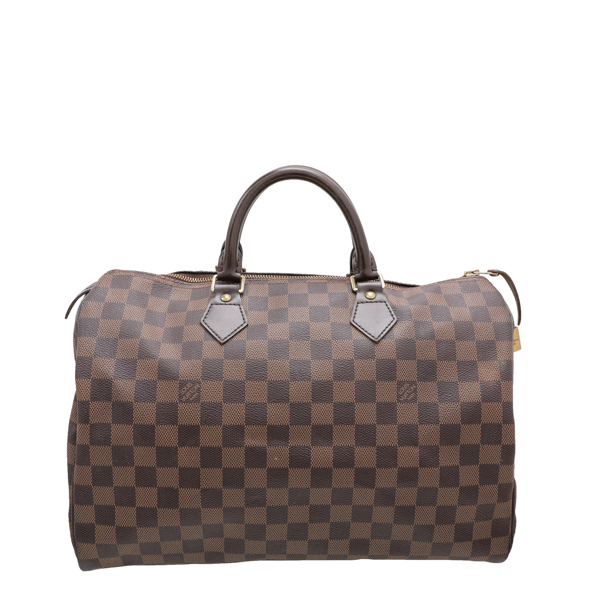Louis Vuitton Ebene Speedy 35 Bag-Louis Vuitton-THE CLOSET