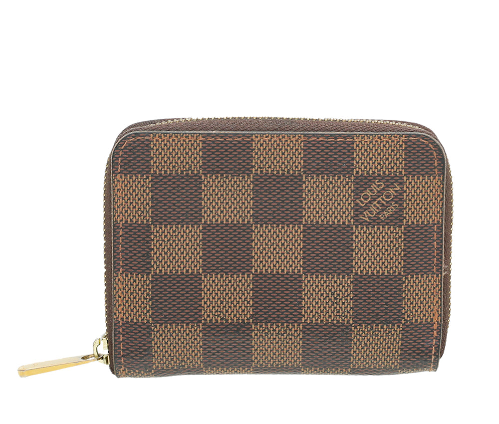 Louis Vuitton Ebene Brown Zippy Coin Purse-Louis Vuitton-THE CLOSET