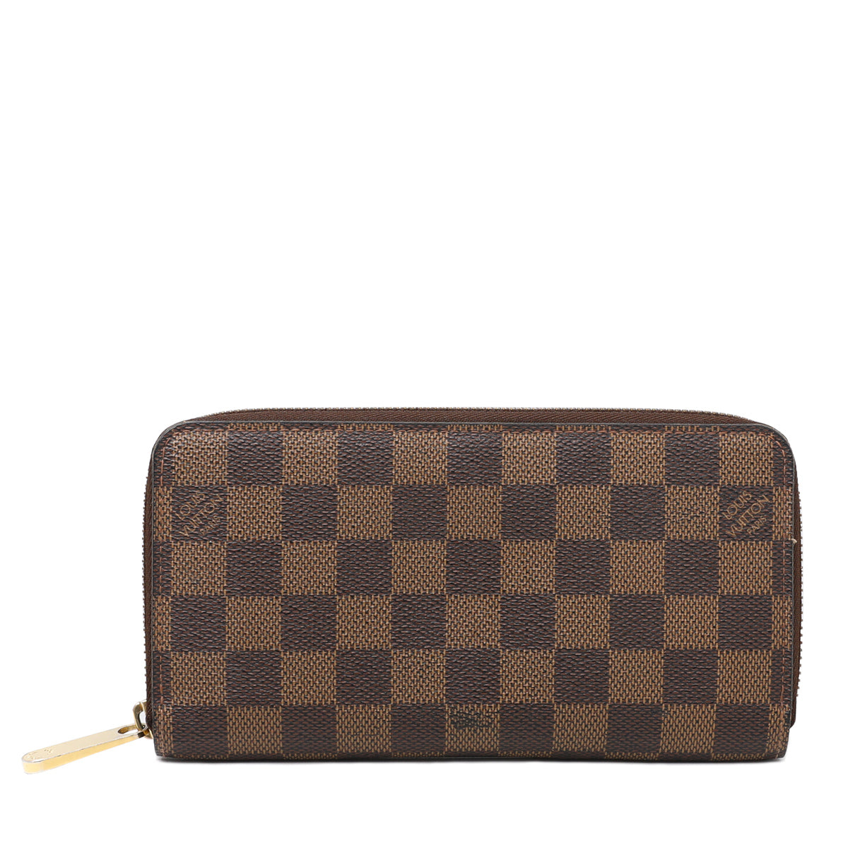 Louis Vuitton Brown Ebene Zippy Wallet-Louis Vuitton-THE CLOSET