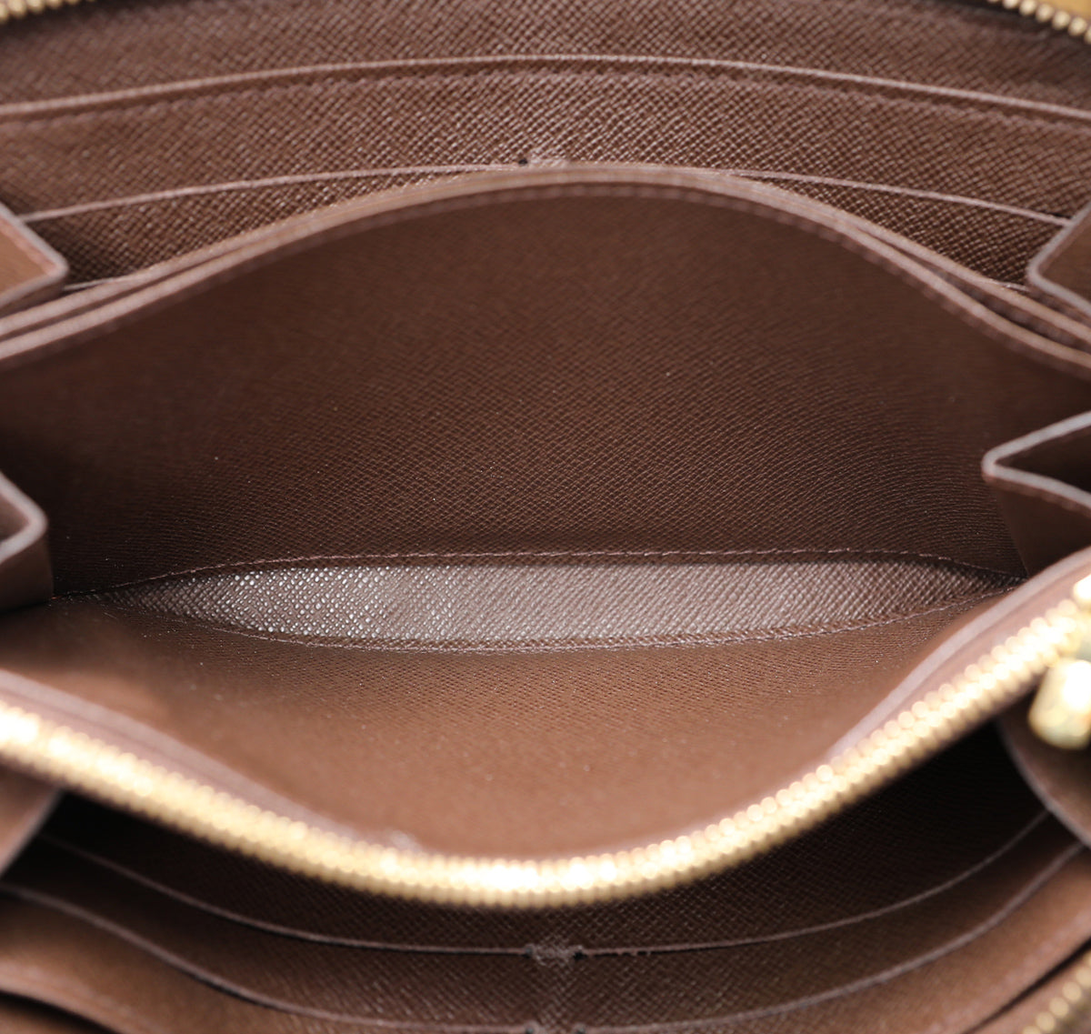 Louis Vuitton Brown Ebene Zippy Wallet-Louis Vuitton-THE CLOSET
