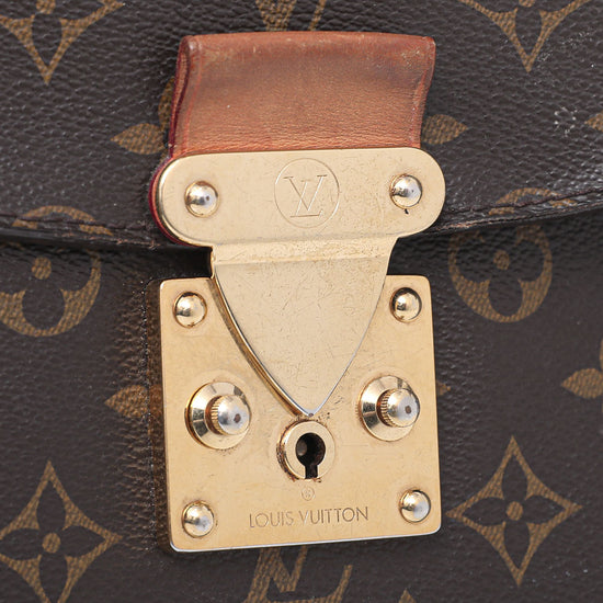 Louis Vuitton Brown Monogram Eden Bag MM