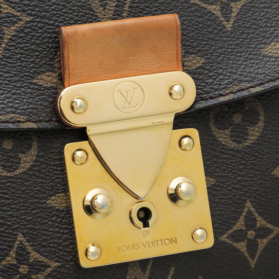 Louis Vuitton Celeste Monogram Empreinte Leather Metis Bag