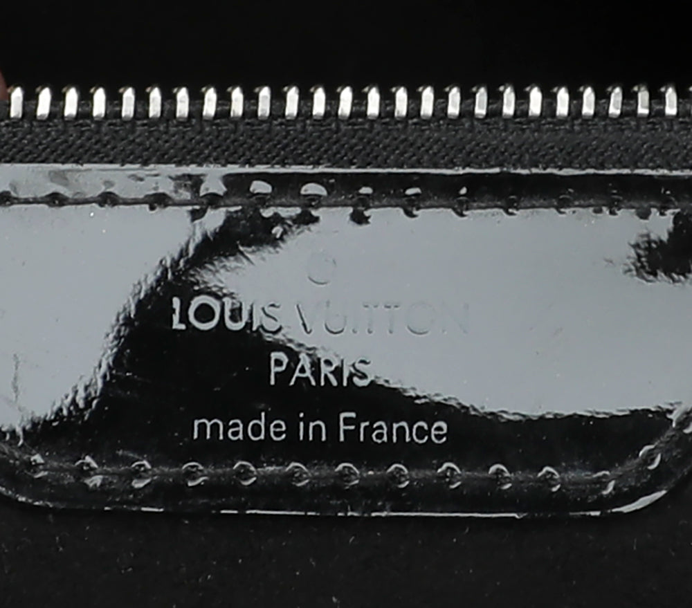 Louis Vuitton Handbag Mirabeau Gm Black Electric Epi Patent Leather Bag A689