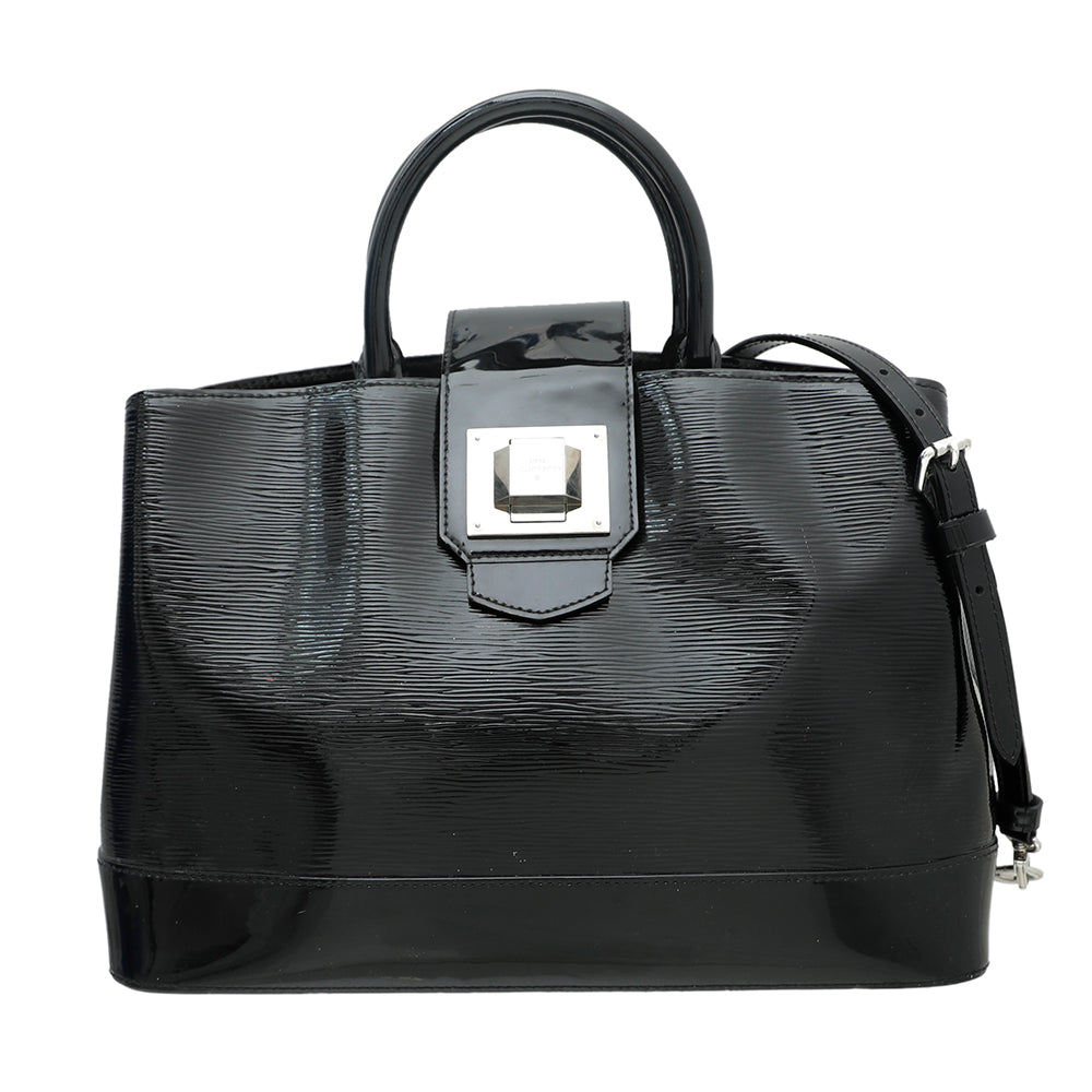 Louis Vuitton Black Electric Mirabeau GM Bag