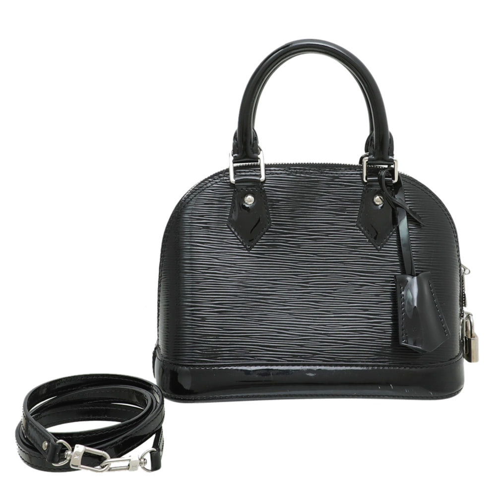 Louis Vuitton Noir Electric Alma BB Bag-Louis Vuitton-THE CLOSET
