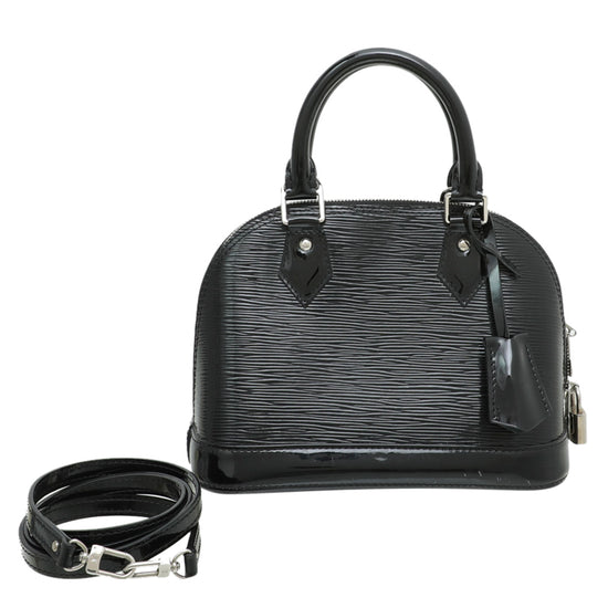 Louis Vuitton Noir Electric Alma BB Bag