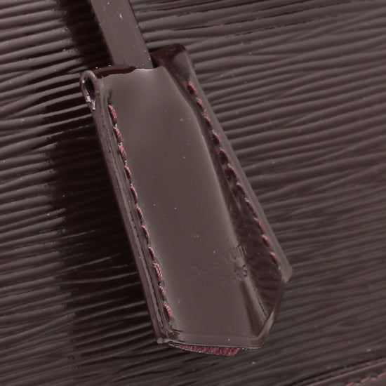 Louis Vuitton Prune Electric Epi Alma Pm Bag