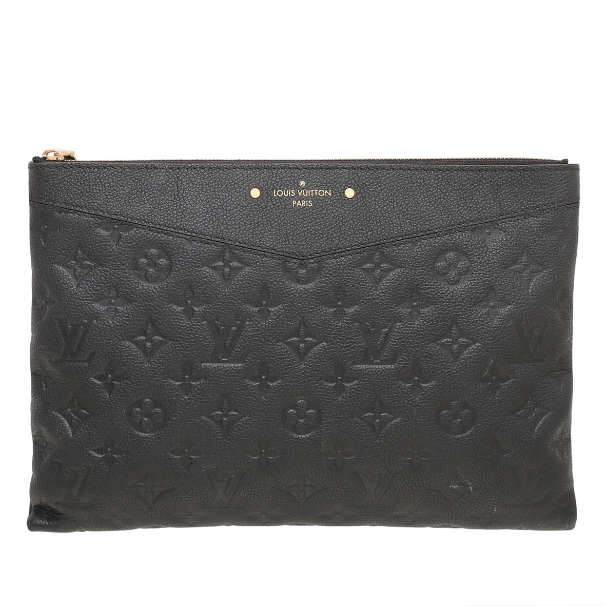 Louis Vuitton Black Empreinte Daily Pouch-Louis Vuitton-THE CLOSET