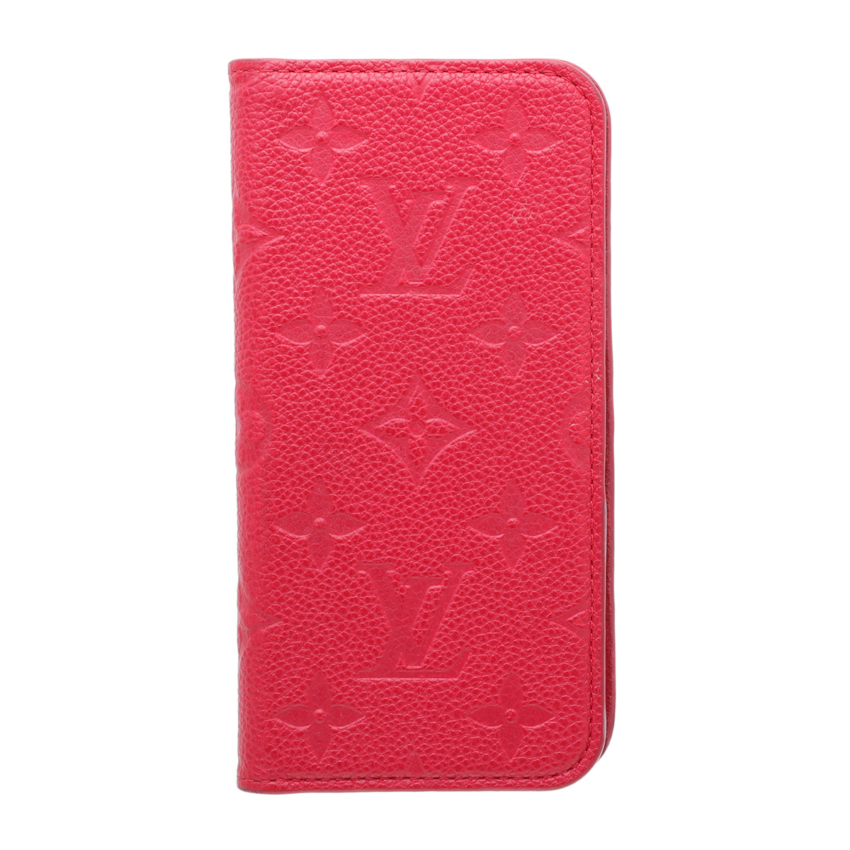 Louis Vuitton Scarlet Empreinte Iphone X XS Folio Case