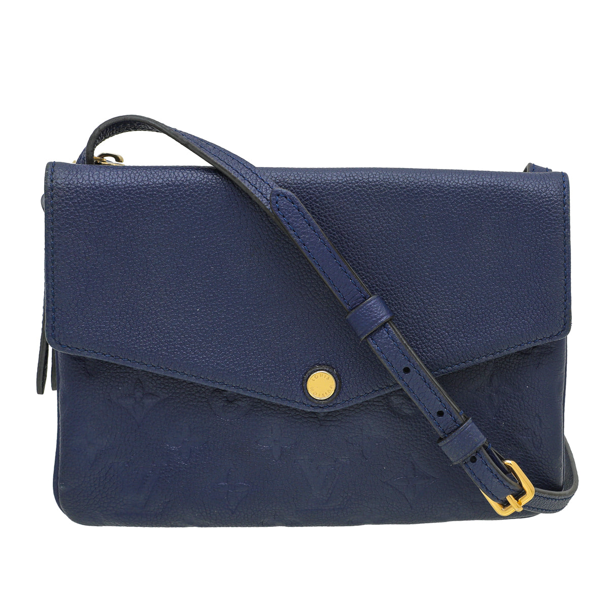 Louis Vuitton Blue Empreinte Monogram Twice Bag-Louis Vuitton-THE CLOSET