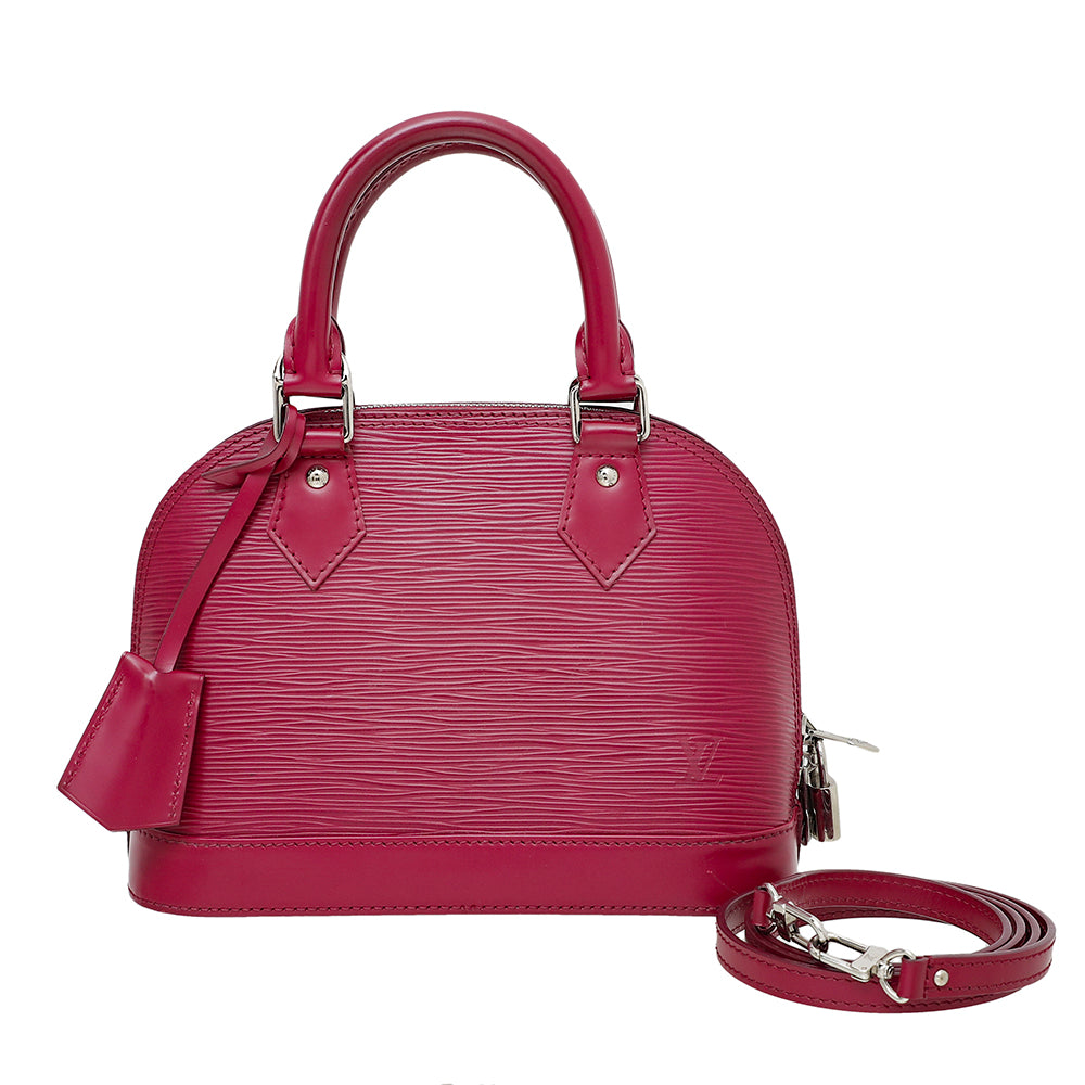 Louis Vuitton EPI Alma Bb Fuchsia