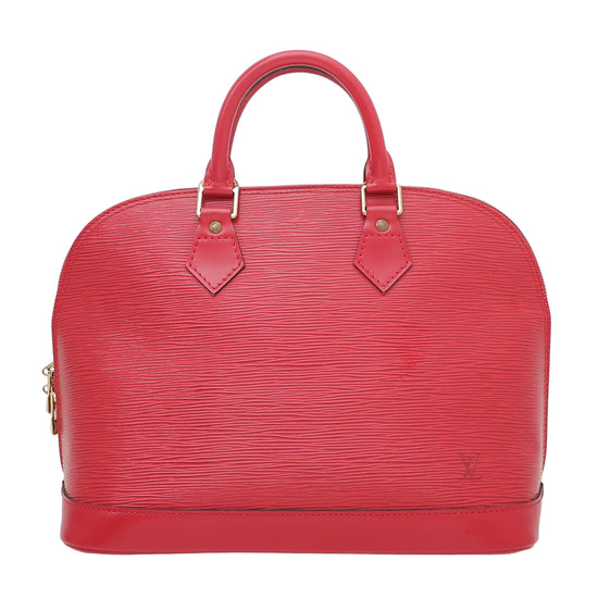 Louis Vuitton Coquelicot Alma PM Bag