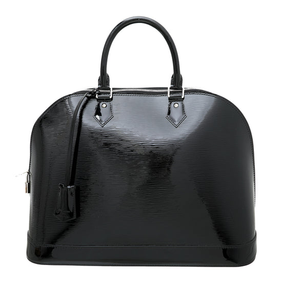 Louis Vuitton Black Alma GM Bag