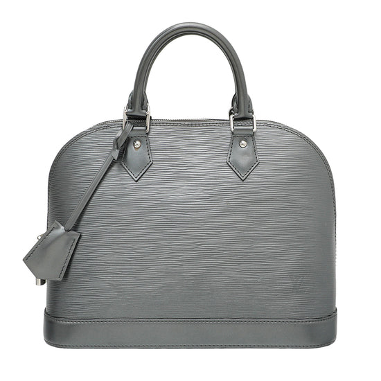 Louis Vuitton Anthracite Nacre Alma PM Bag