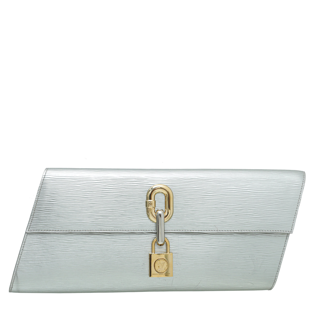 Louis Vuitton Silver Blade Clutch-Louis Vuitton-THE CLOSET