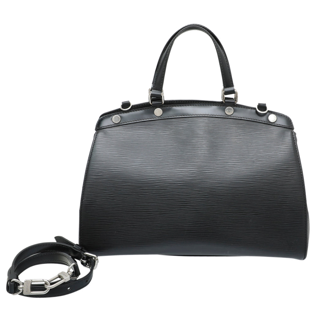 Louis Vuitton Noir Epi Brea MM Bag