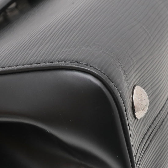 Louis Vuitton Noir Cluny BB Bag W- Trunks Bandeau