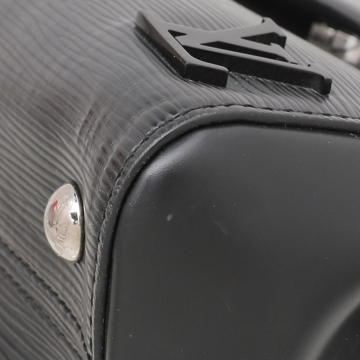 Louis Vuitton Noir Cluny BB Bag W- Trunks Bandeau-Louis Vuitton-THE CLOSET