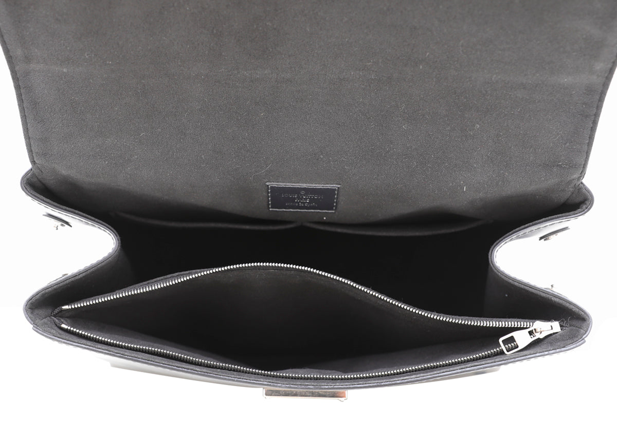 Louis Vuitton Anthracite Nacre Cluny MM Bag-Louis Vuitton-THE CLOSET