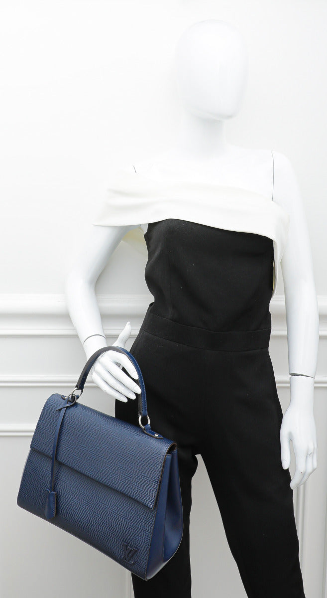 Louis Vuitton Blue Marine Cluny MM Bag-Louis Vuitton-THE CLOSET