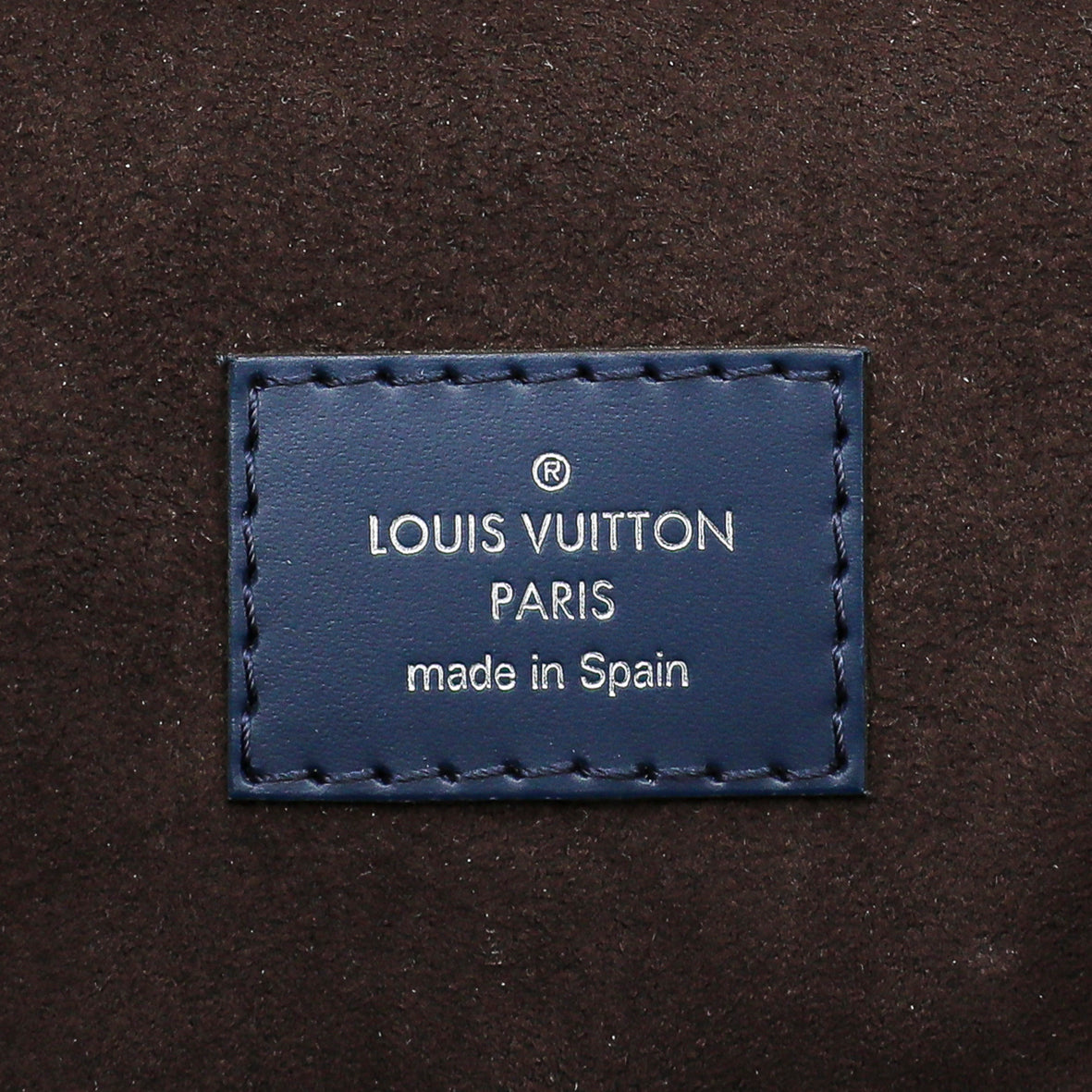 Louis Vuitton Blue Marine Cluny MM Bag-Louis Vuitton-THE CLOSET