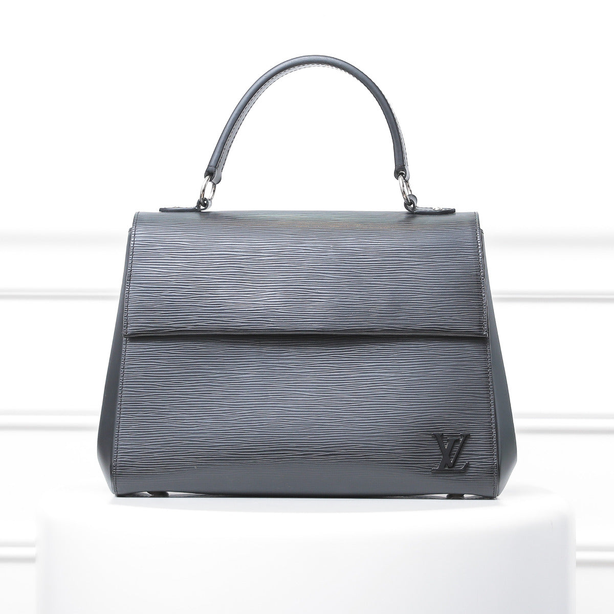 Louis Vuitton Noir Cluny MM Bag-Louis Vuitton-THE CLOSET