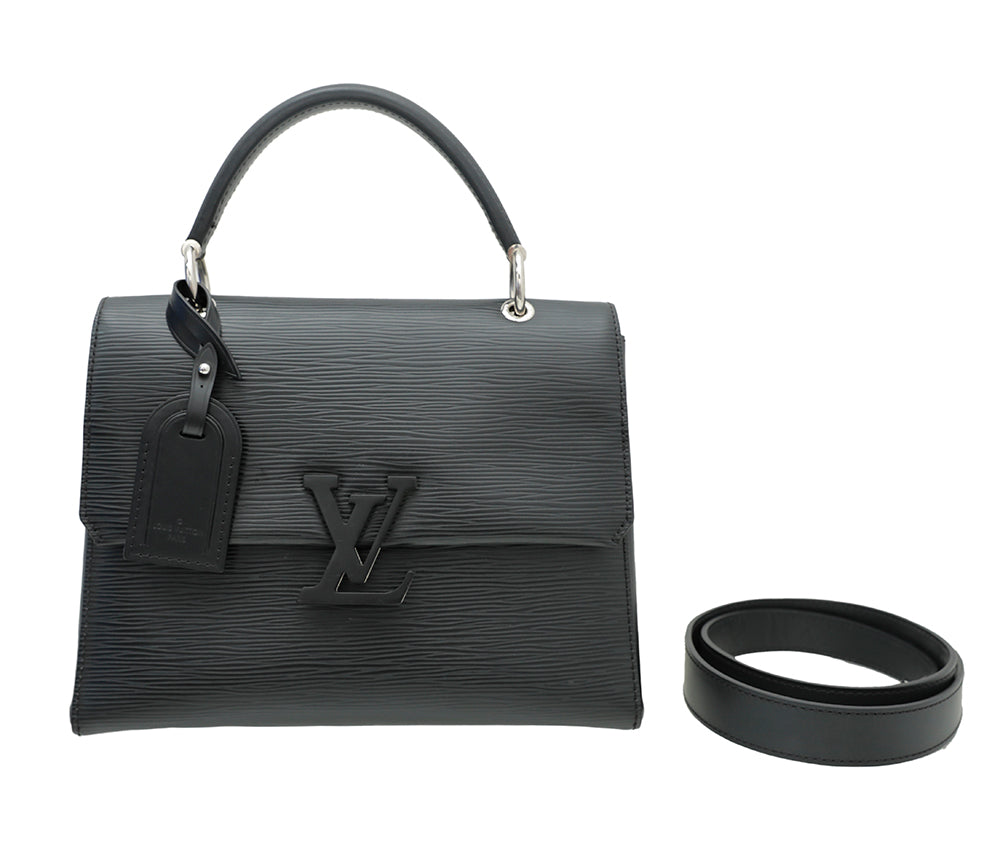 Louis Vuitton Noir Grenelle PM Bag-Louis Vuitton-THE CLOSET