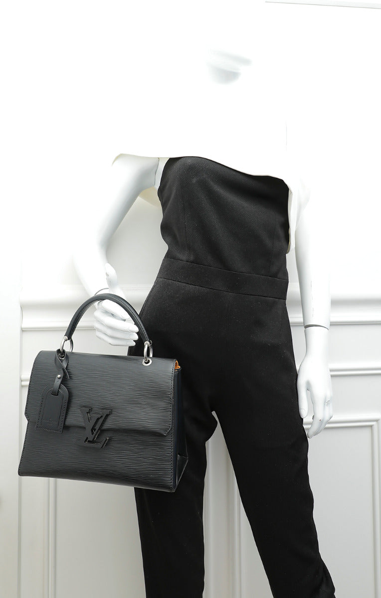 Louis Vuitton Noir Grenelle PM Bag-Louis Vuitton-THE CLOSET