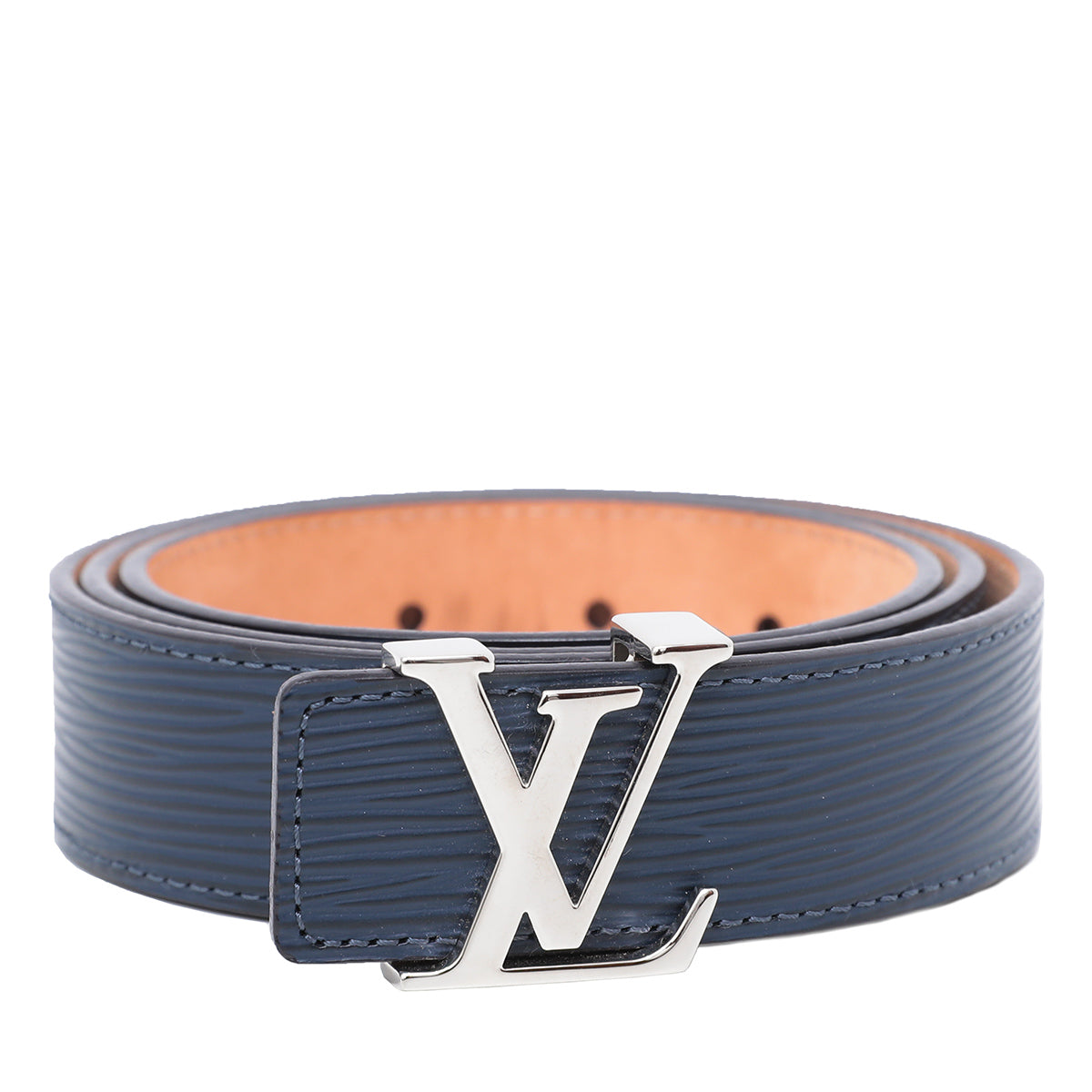 Louis Vuitton Indigo Initials Belt 34-Louis Vuitton-THE CLOSET