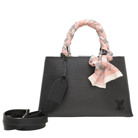 Louis Vuitton Black Kleber PM Bag W- Twilly