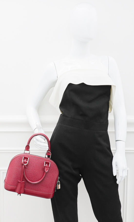 Louis Vuitton Black Epi Leather Alma BB Bag at 1stDibs  alma bb black, alma  bb epi leather, alma bb epi black