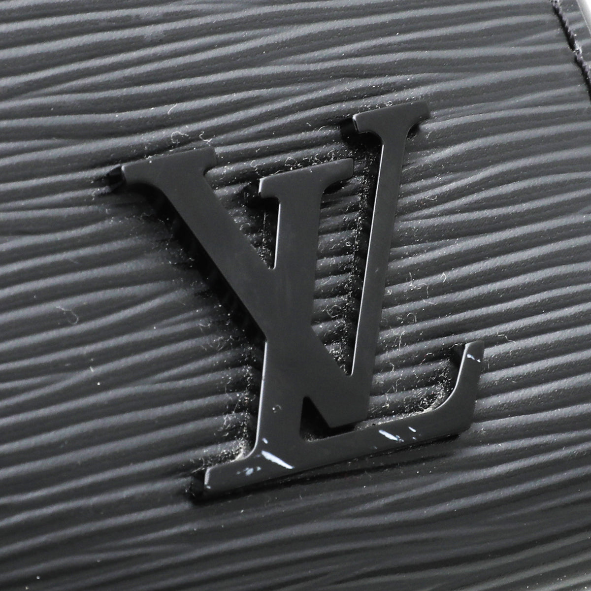 Louis Vuitton Noir Cluny MM Bag-Louis Vuitton-THE CLOSET