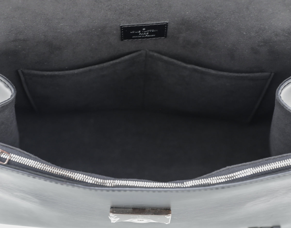 Louis Vuitton Noir Cluny MM Bag-Louis Vuitton-THE CLOSET