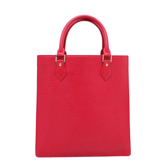 Louis Vuitton Rouge Sac Plat PM Bag
