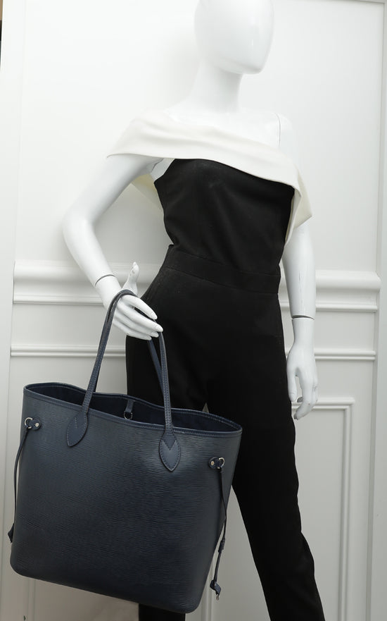 Louis Vuitton Indigo Neverfull MM Bag