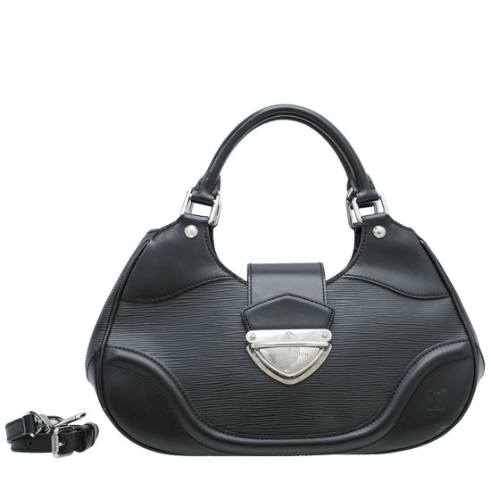 Louis Vuitton Noir Sac Montaigne Bag