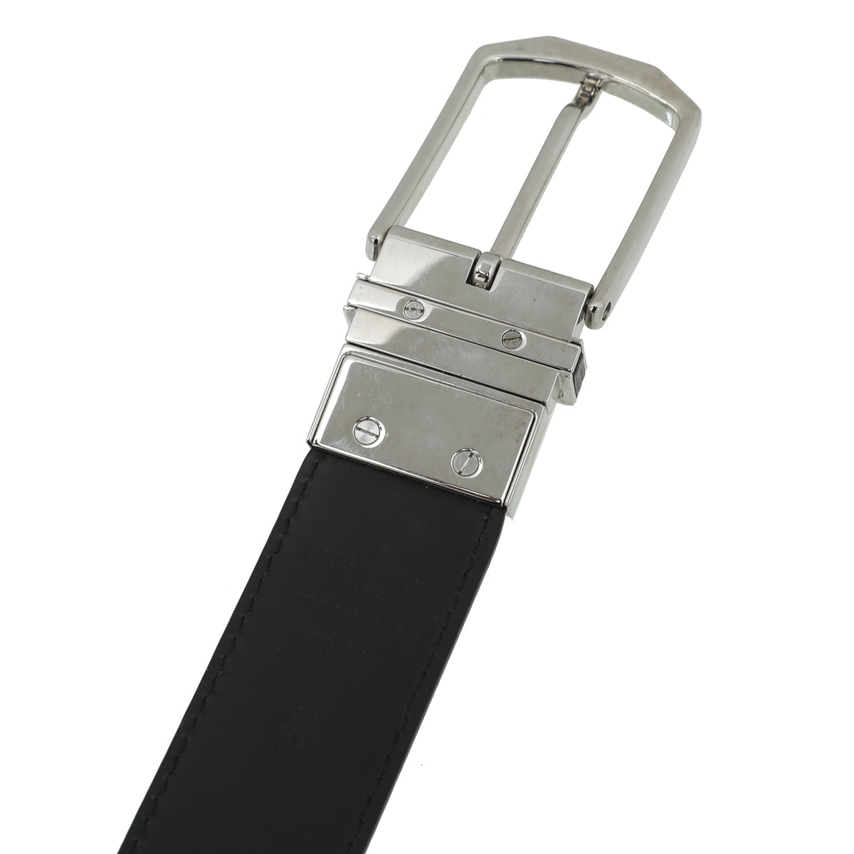 Louis Vuitton Noir Slender Belt 36-Louis Vuitton-THE CLOSET