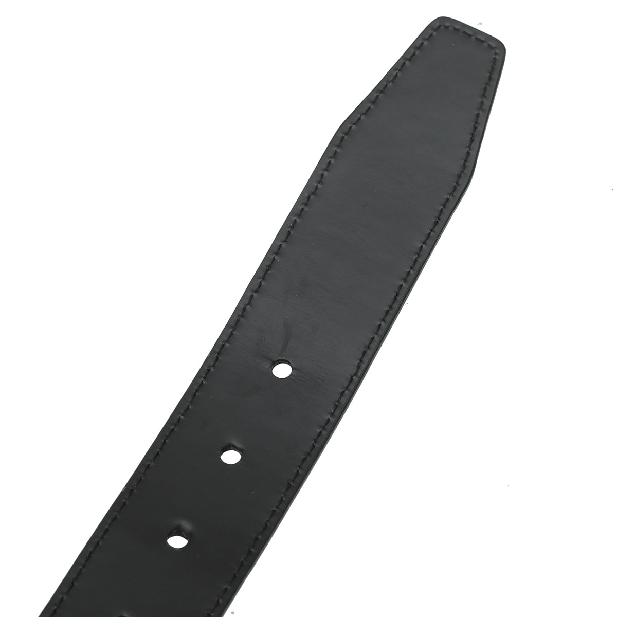 Louis Vuitton Noir Slender Belt 36-Louis Vuitton-THE CLOSET