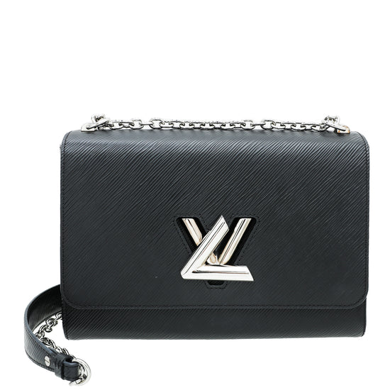 Louis Vuitton Black Epi Twist Belt Chain Wallet w/ Box & Receipt