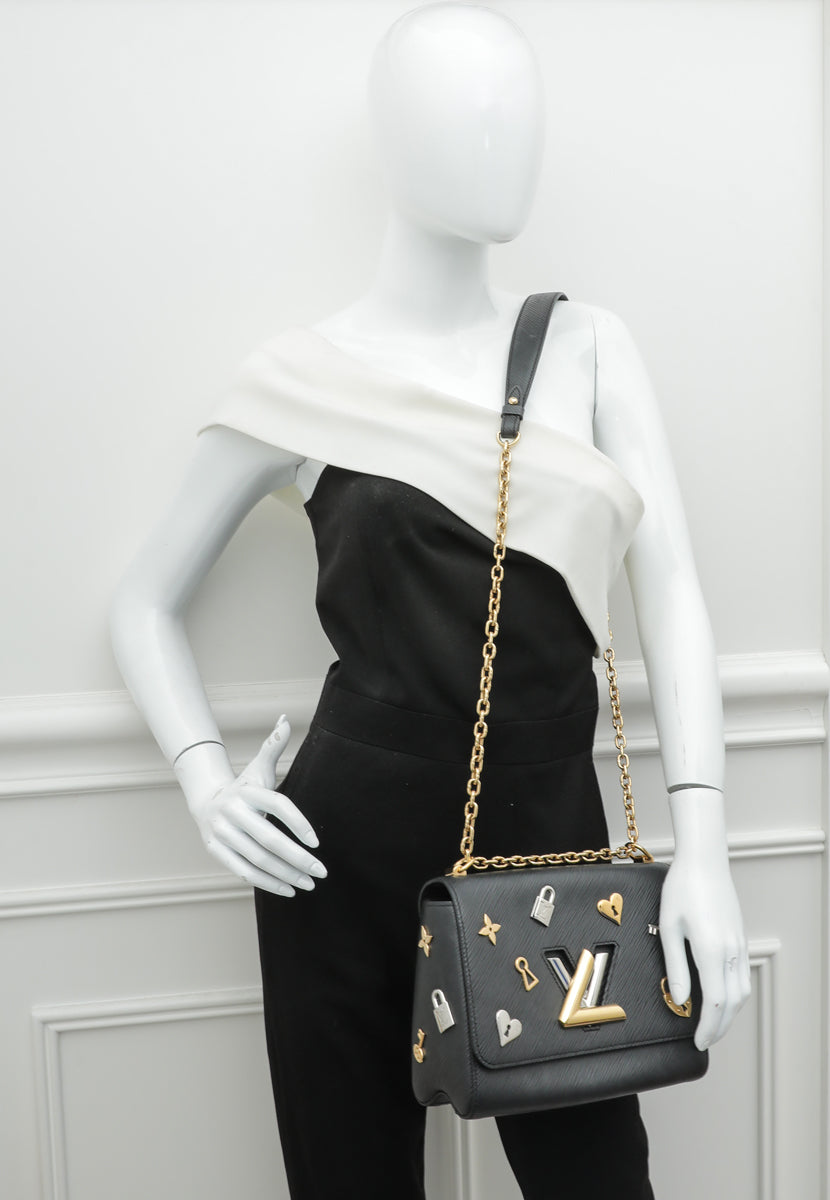 Louis Vuitton Black Twist Love Lock Bag – The Closet