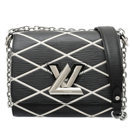 Louis Vuitton Noir Twist Malletage PM Bag